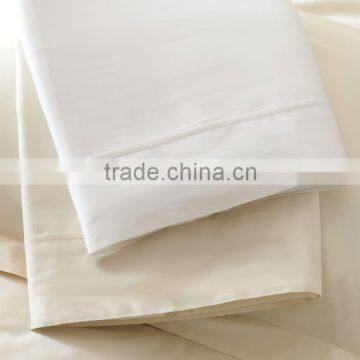 200TC Solid White Hotel Sheet,flat Bed Sheet photo-2