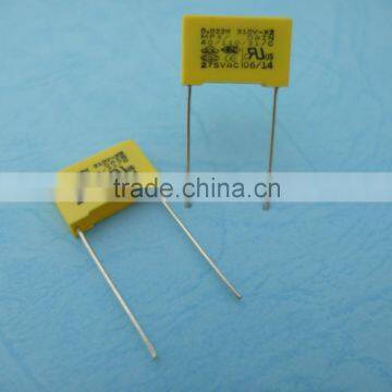 Interference Suppression Metallized Polypropylene Film x2 0.33uf Capacitor for Cable Modem photo-3