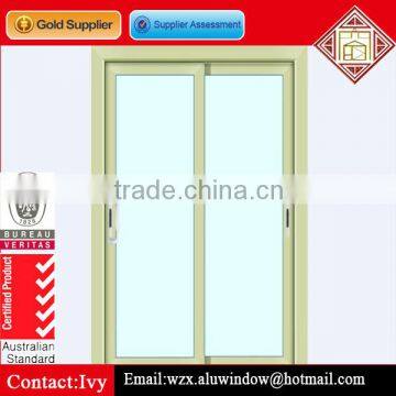 hardware market in guangzhou glass interior Aluminium Sliding door