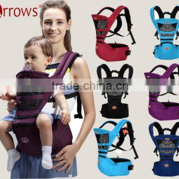 Made in China Export to Europe and America Top Quality Organic Cotton Infants Baby Hipseat Carrier Backpack Sling photo-4