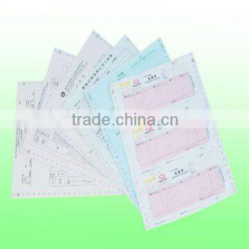continuous computer bill receipt form paper