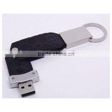 Christmas Style factory direct selling fancy usb flash drive Brand Custom Leather Can be printed logo