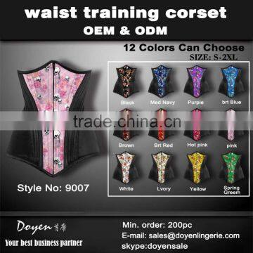 Instyles Walson Ladies 100% Latex Under Bust Waitse Training Corset Wholesale photo-2