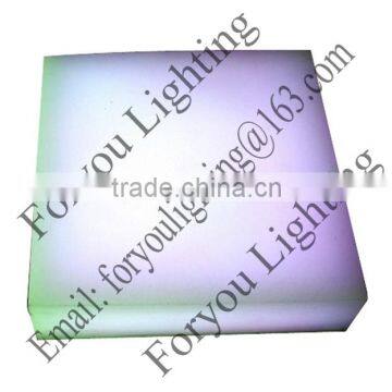 DMX/WIFI/SD Remote Control 20*20cm Resin IP67 Waterproof Outdoor Portable Interactive LED Dance Floor photo-2