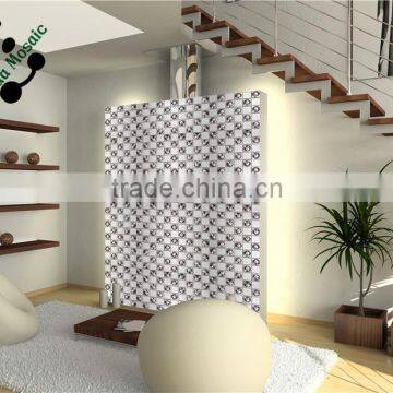 SMG04 Silver Flexible Mosaic Decorative Brick Ceramic Tiles for Living Room Wall photo-2