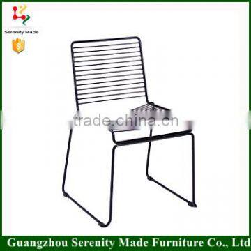 Guangzhou new model metal wire mesh patio chair outdoor