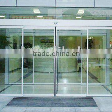 automatic glass sliding door system