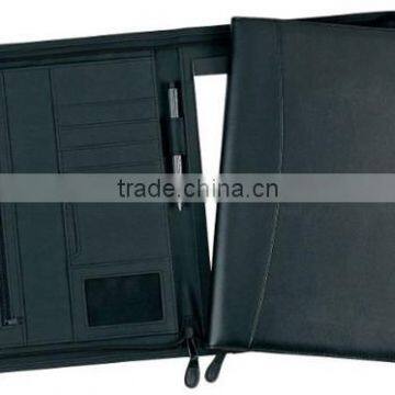 pu leather portfolio as portfolio folder / leather new design folder 2014 / customized conference folders