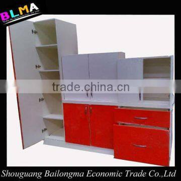 Thailand pvc door kitchen cabinet made in china