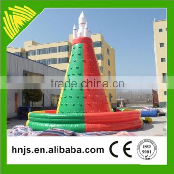 Artificial Climbing Wall Amusement Rides Castle Kids Climbing Wall