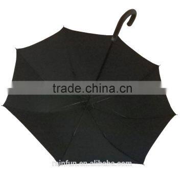 Automatic Black Outdoor Umbrella for Wholesale