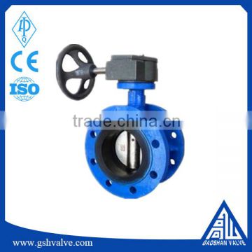 worm wheel flanged butterfly valve