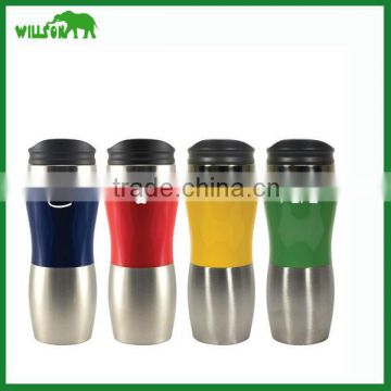 16oz Stainless Steel coffee mugs,Stainless Steel Coffee tumbler in double wall with custom logo design