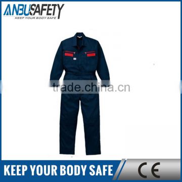 crease-resistan antistatic safety poly cotton coverall