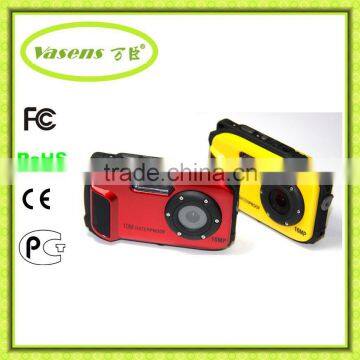 Waterproof self timer and smile shutter function mobile detect support loop video car balck box