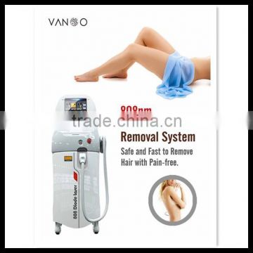 permanent Facial Hair Remover 808nm diode laser beauty machine