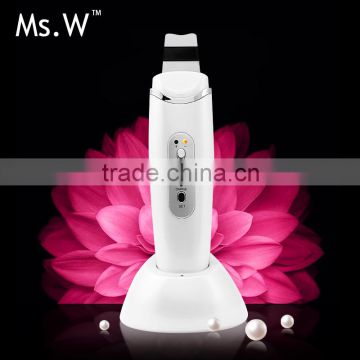 Electric ultrasonic Ion import facial skin scrubber/sonic peeler skin scrubber