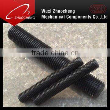 heavy duty din975 A193 B7 A320 L7 L7M black threaded rod