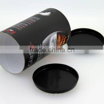 eco friendly cylinder paper box tube packaging paper can wholesale