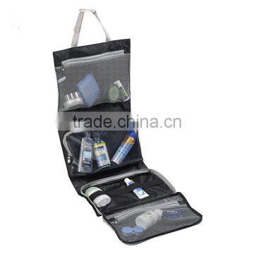 Nylon Unisex Hanging Toiletry Travel Kit Hanging Toiletry Bag photo-3