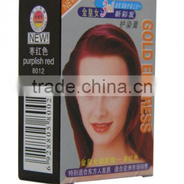 Hair dye importers free sample of hair color cream