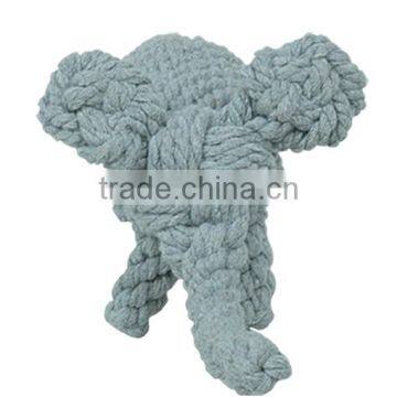 Handmade Animal Shape Dog Shape Cotton Rope Toy photo-4