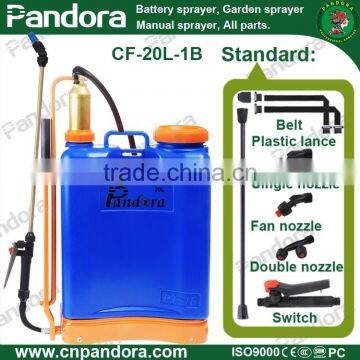 20L Brazil Brass Pump Agriculture Sprayer