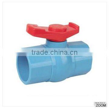 pvc luxury octagonal ball valves pressure valve/china factory irrigation adn water treatment