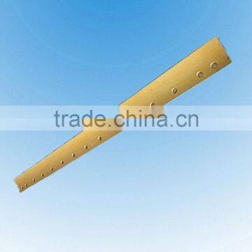 shantui motor grader blade cutting edge 224-80-02001 shantui sg18-3 grader cutting edge 15-hole cutting edge