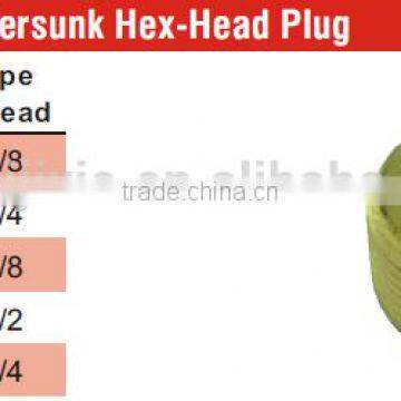 PF219 Countersunk Hex-Head Plug,Pipe Fitting,Brass Fitting, Control Valve photo-5