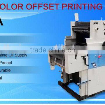 Automatic 62 Paper 605*440mm One Color Coding Mini Offset Printing Machine For sale