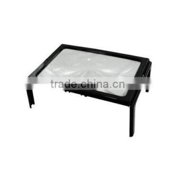 Hand Free Plastic Desktop Book Illuminated Magnifier With LED Light photo-3