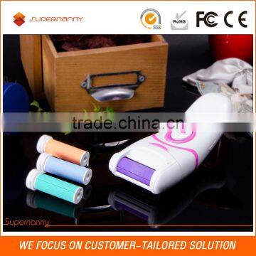 cheap electric pedicure rechargeable lady removal