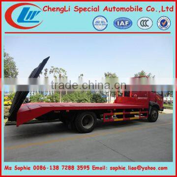 slide flat bed recovery truck,bulldozer transport truck,FAW trucks for carrying machine