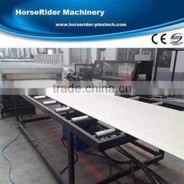Horse Rider WPC Construction Template Extruding Machine photo-4
