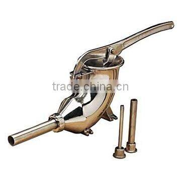 Cast Iron Tin Plated Manual Sausage Stuffer