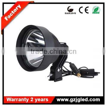 Portable Led Spotlights 10W 140mm Reflector Rechargeable Hunting Spotlight photo-3