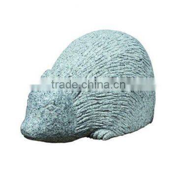 Light Grey Granite Hedgehog Stone Statue