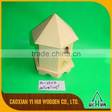 Cheap Cute Mini Wooden Bird House photo-5