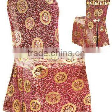 Wholesale Red Wedding Banquet Chair Cover photo-6