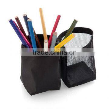 Best selling polyester pencil holder mesh pencil case