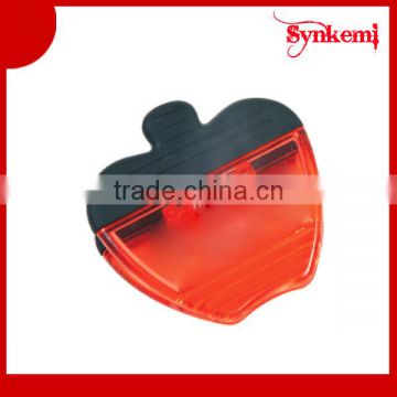 Apple shaped plastic magnet clip