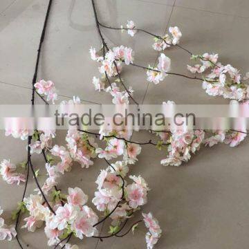 SJ010152 Decorative plastic flower cherry tree branches