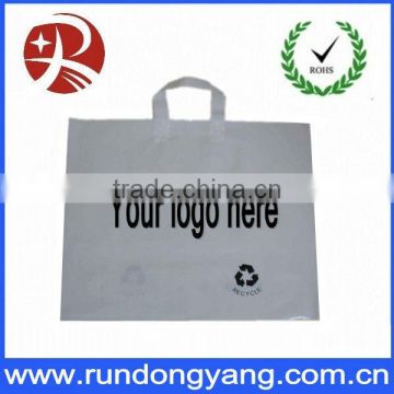 plastic promotional shopping bag with strong handle