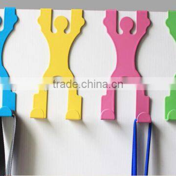 Multi-Function Human Shaped Iron Door Hook photo-3
