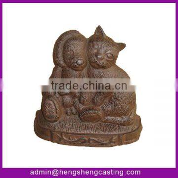 Antique Cast Iron Door Stopper / Iron Door Stopper