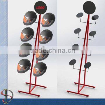 2015 new design helmet metal display stand