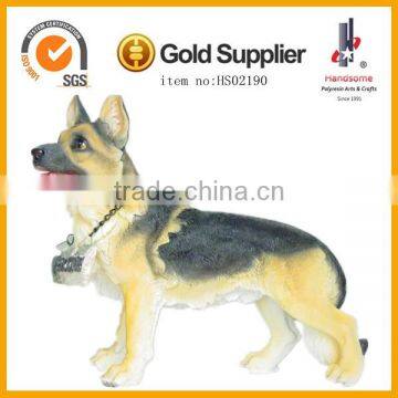 10.5 Inch Resinic Figurine Animal Sculpture Shepherd Dogs for Sale photo-2