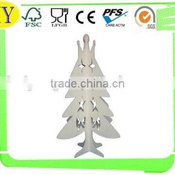 2015 china supplier wholesale wood craft christmas tree