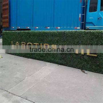 China Wholesale Artificial Leaf Fence Decorative Boxwood Hedge